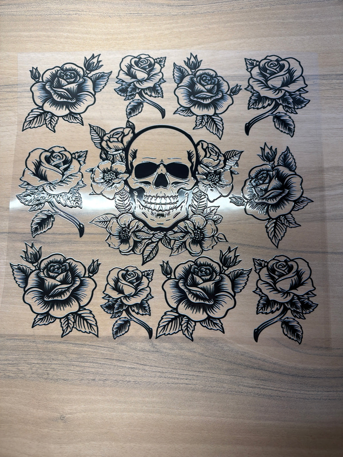 Skull roses