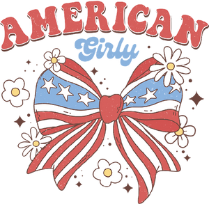 American Girly Transparent Bow