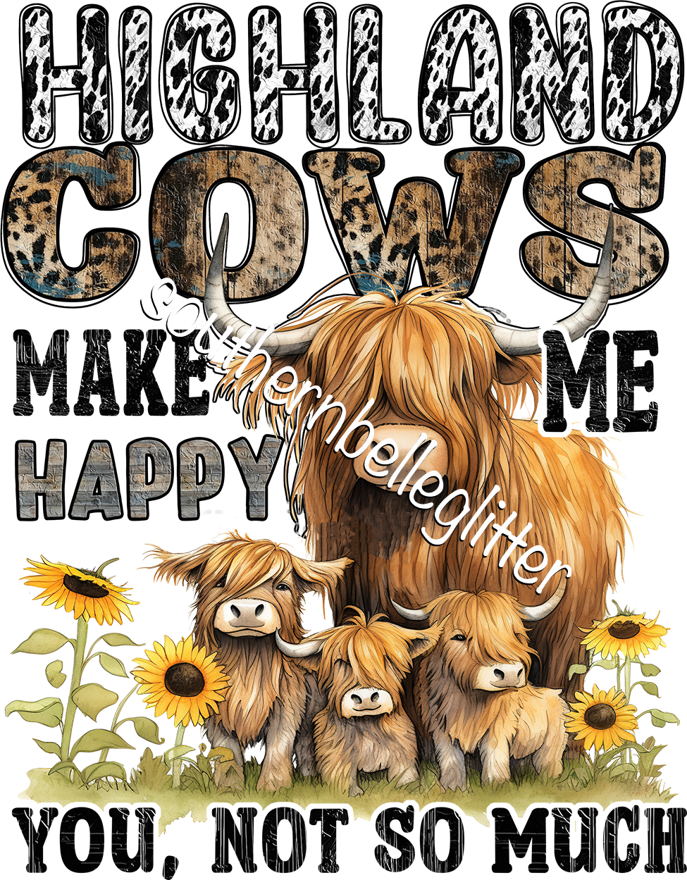 Highlands make me happy, you not so much