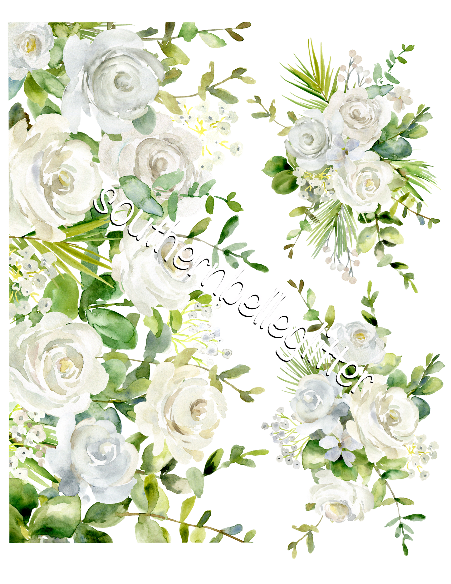 BBB White Floral