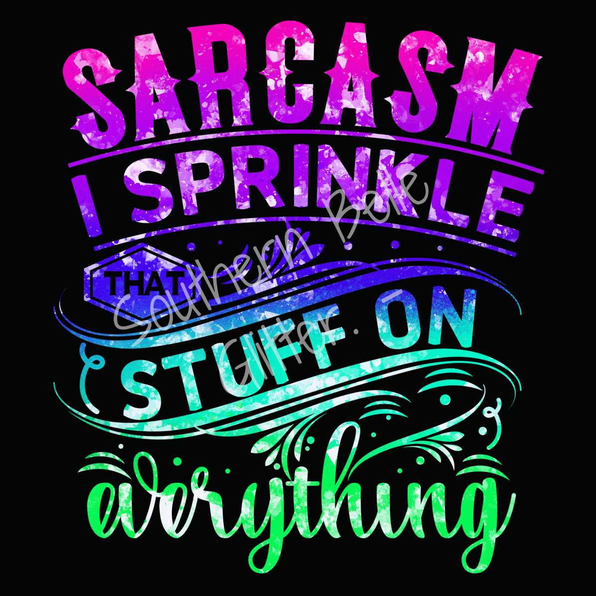 Sprinkle Sarcasm