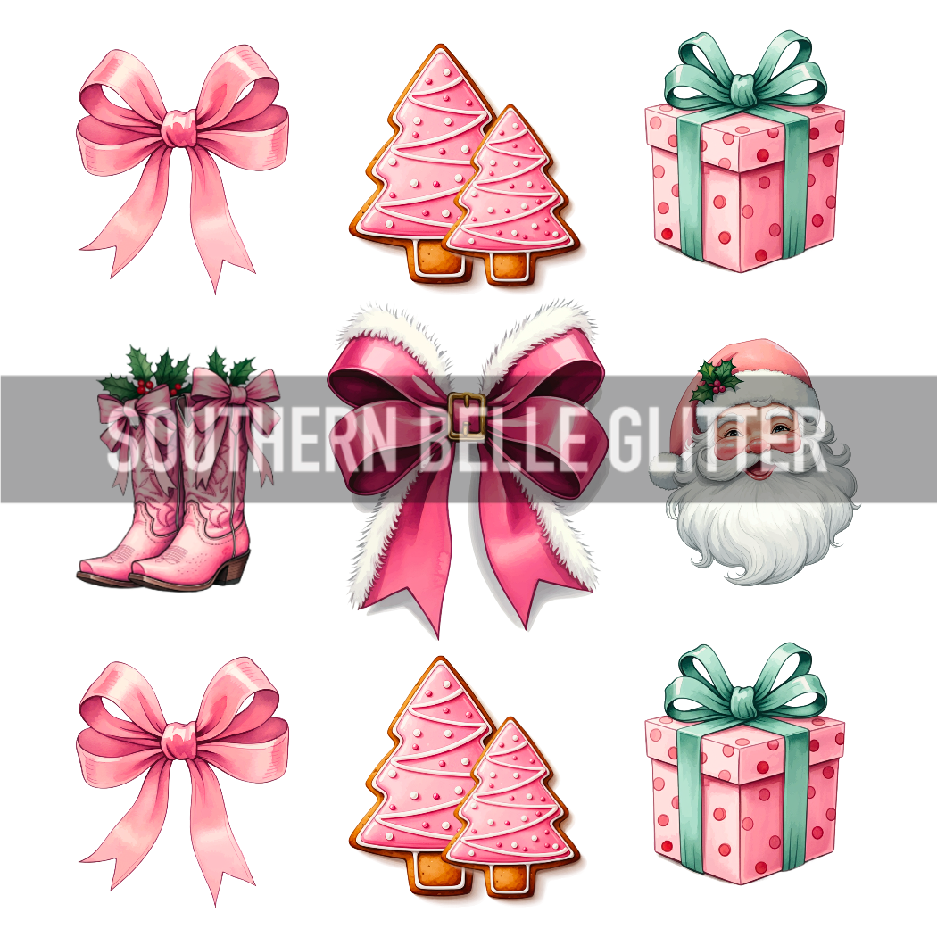 Pink Christmas Coquette