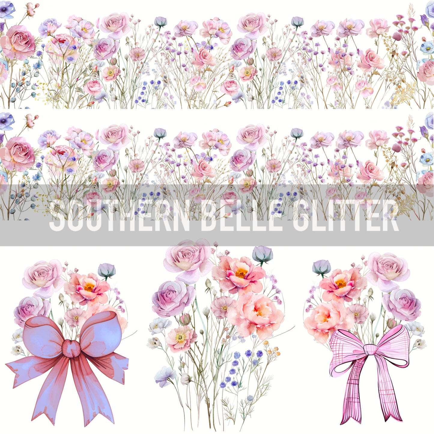 Mauve/Lilac Wildflowers