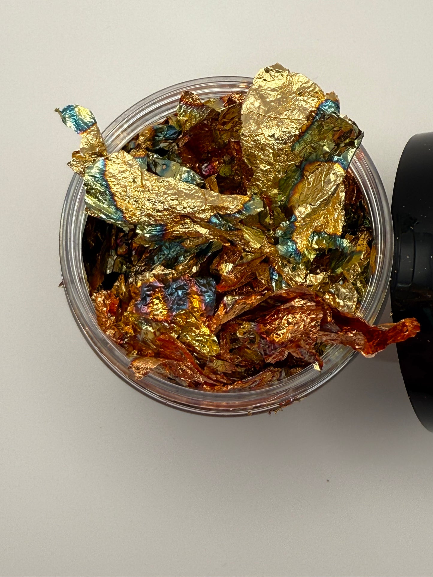 Gold/ Copper Lg. Foil Flake