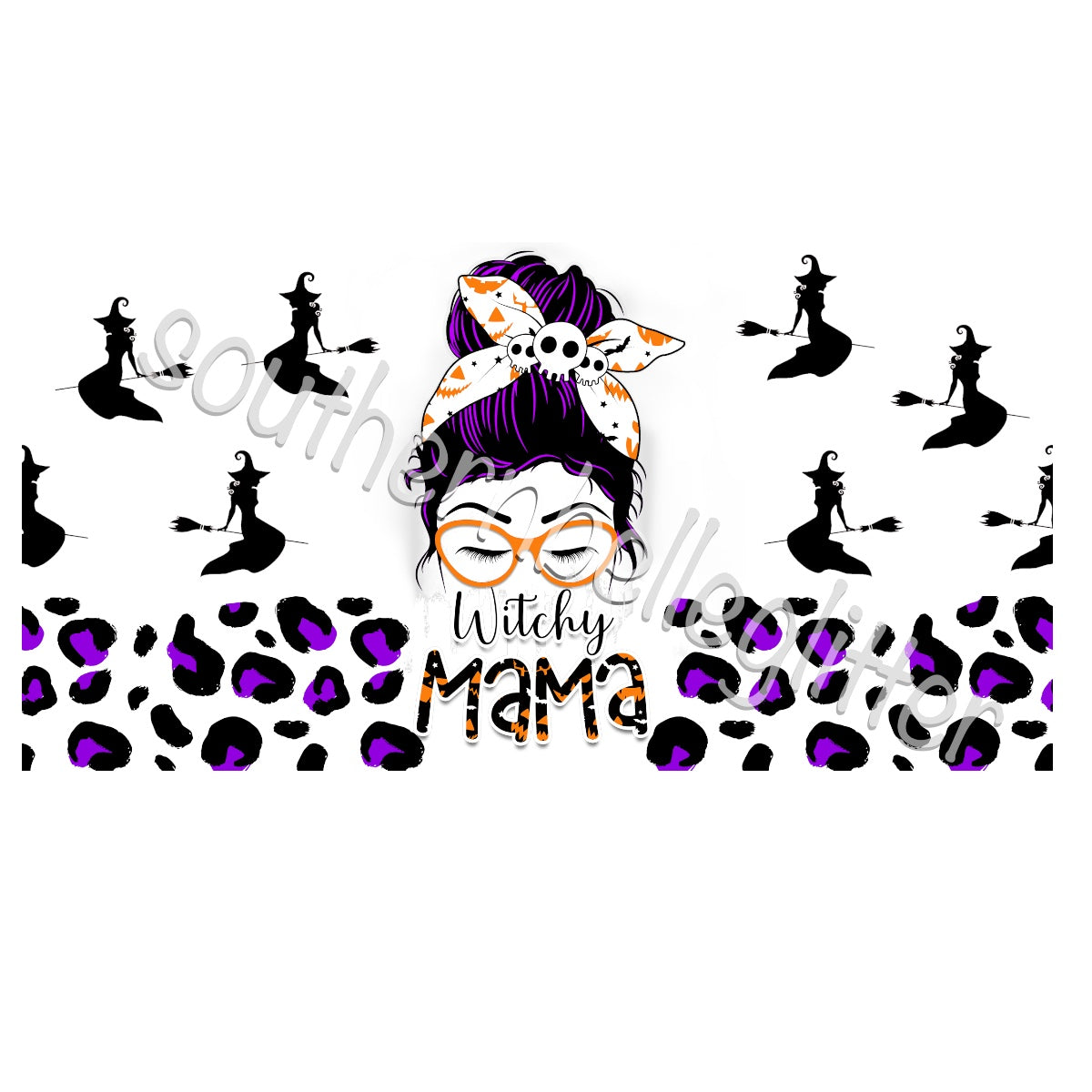 16oz Libby witchy mom wrap