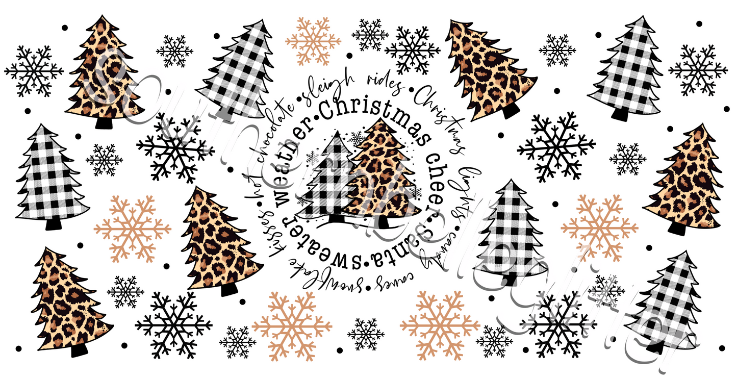 16oz Christmas Tree Libby Wrap