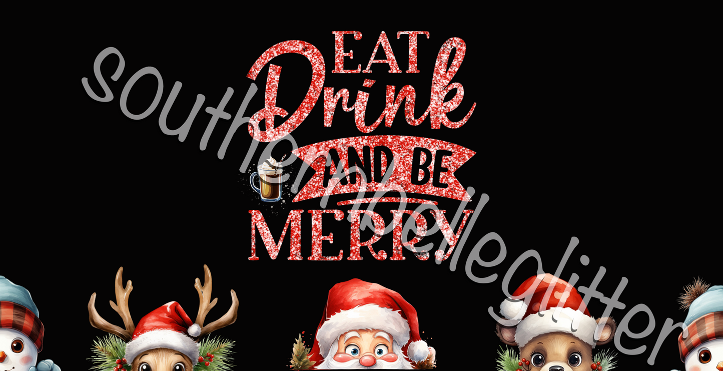 16oz Drink & Be Merry Wrap