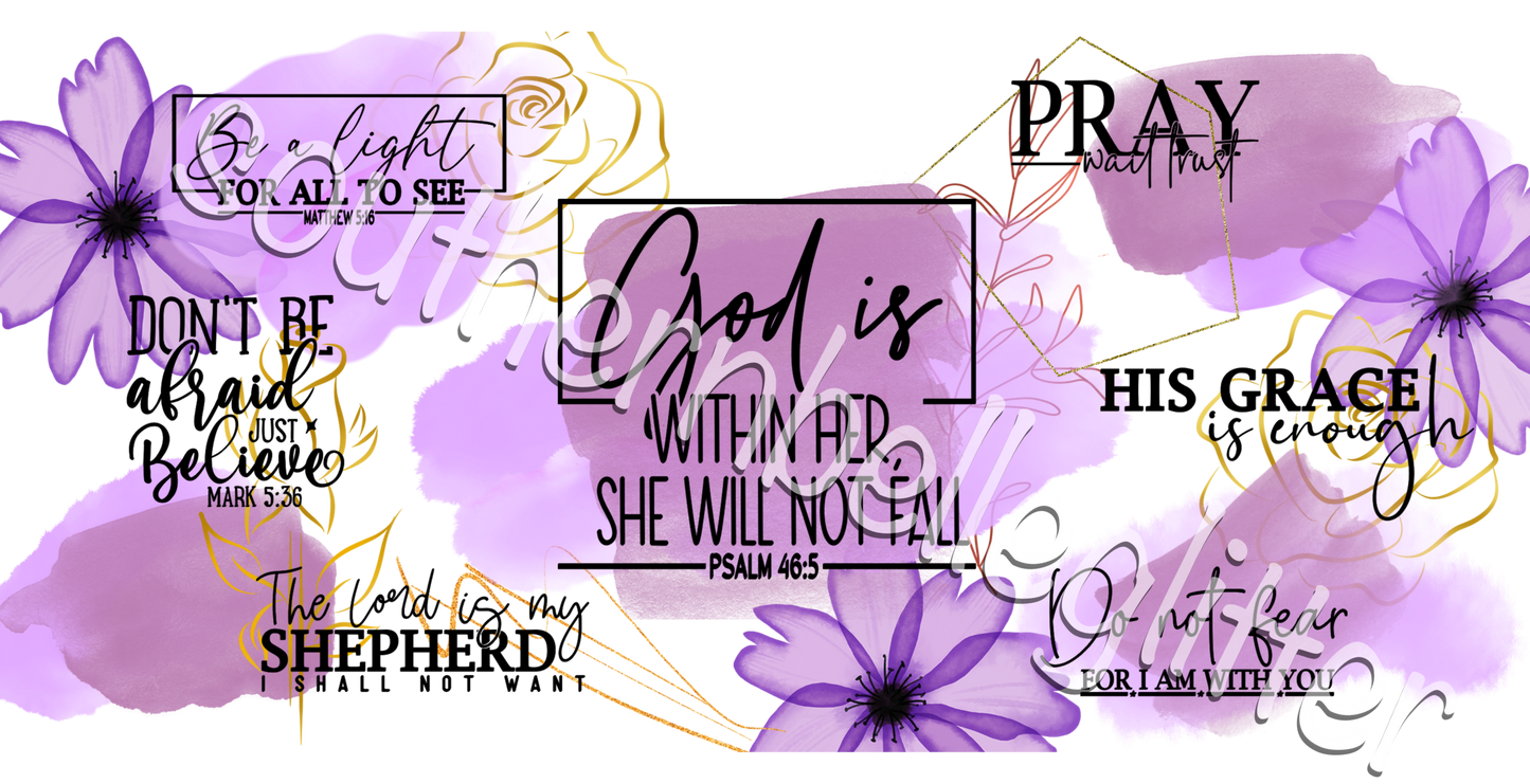 16oz Libby God Is Wrap