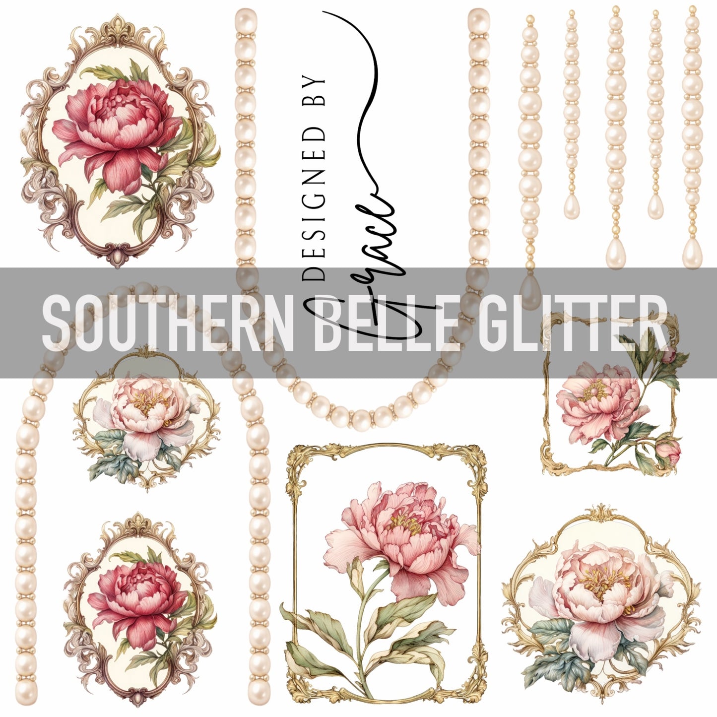 Peonies & Pearls by Gracelynne Co.