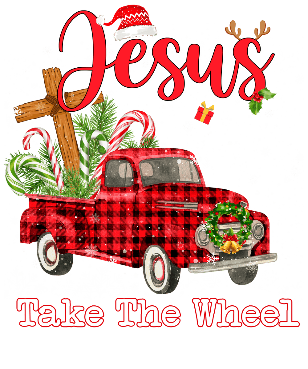 Jesus Take the Wheel Southern Belle Glitter