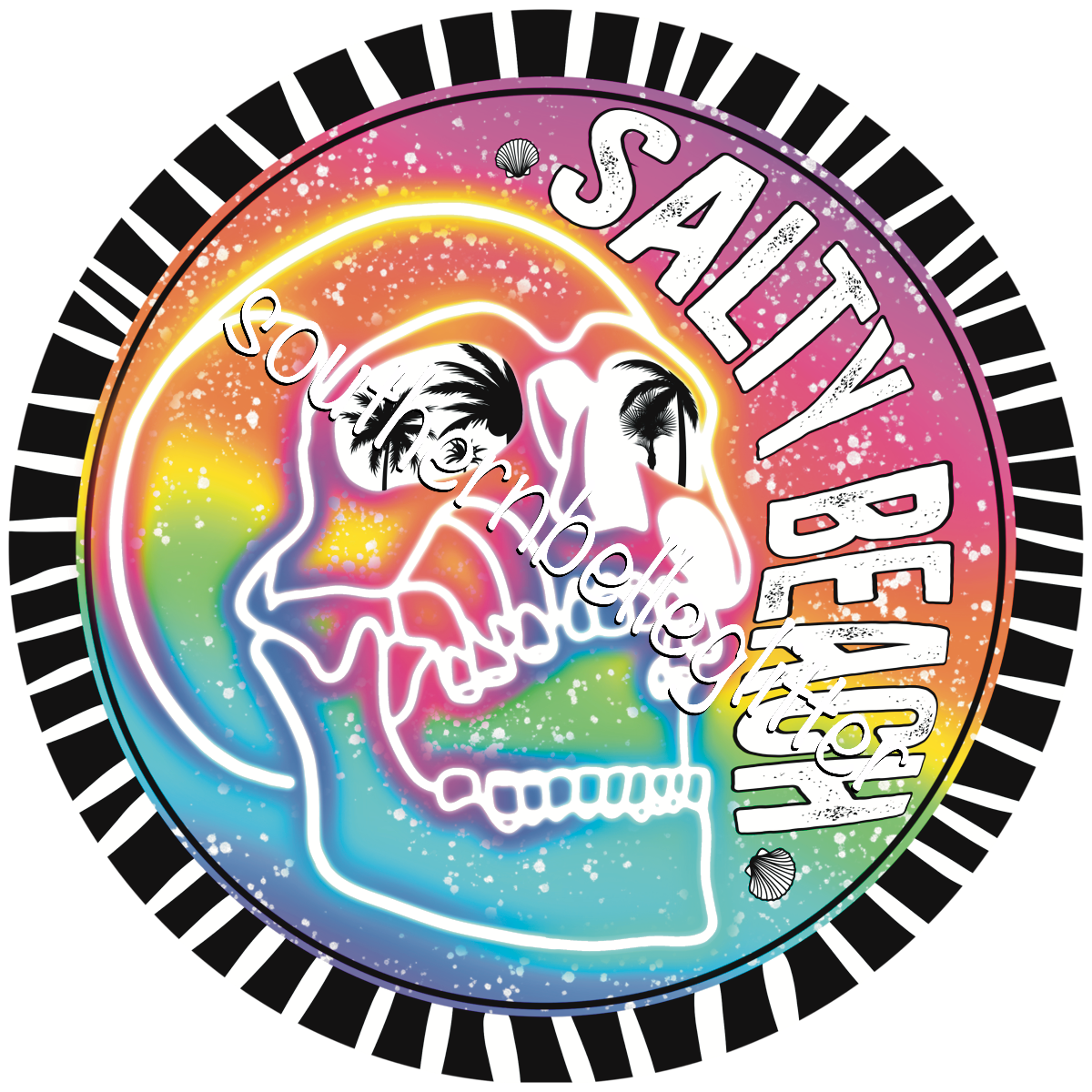 Salty Beach Skull