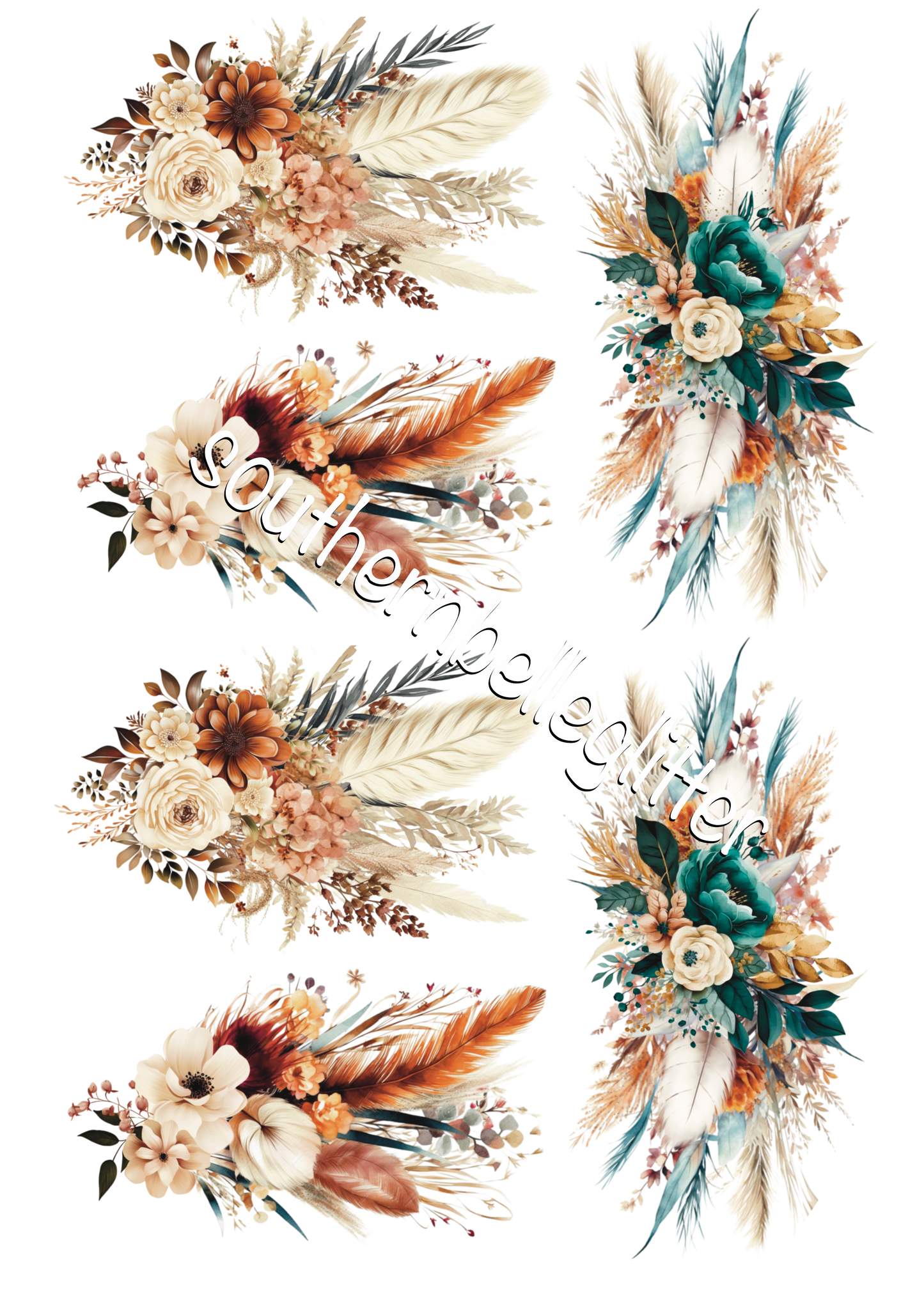 Pompas Floral Collection