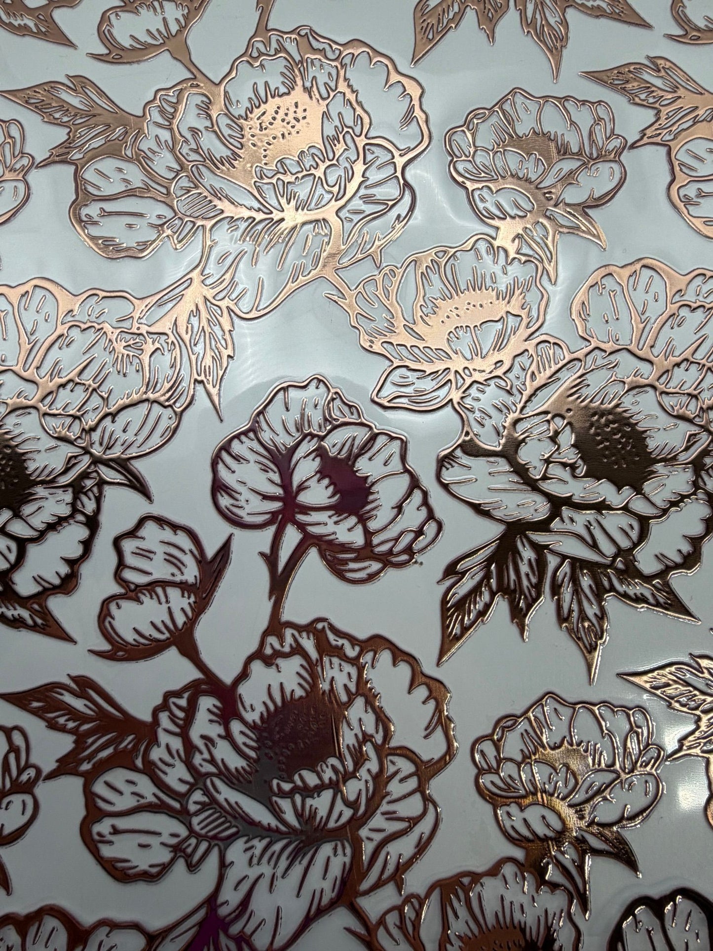 Rose Gold Peonies