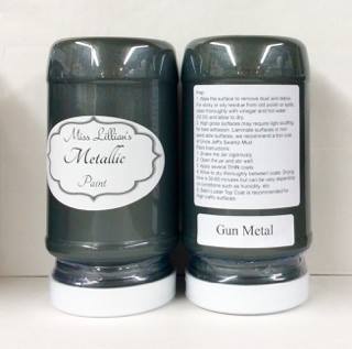 Miss Lillian's Metallic Paint - Gun Metal