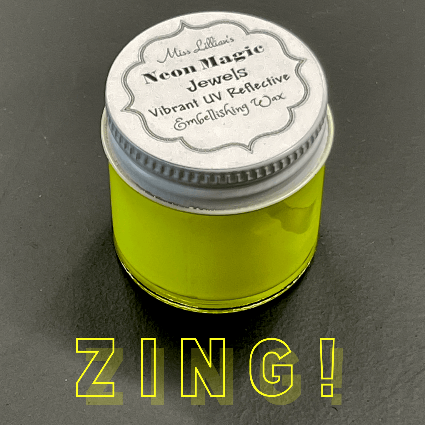 ZING-NEON Gilding Wax Jewels (electric yellow)