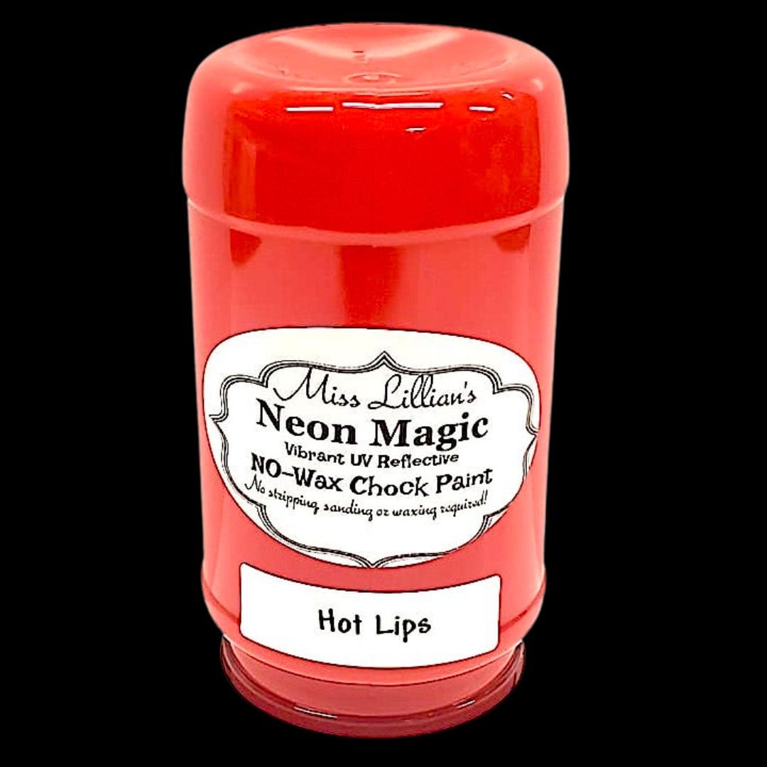 HOT LIPS -NEON No Wax Chock Paint (Bright Rd)