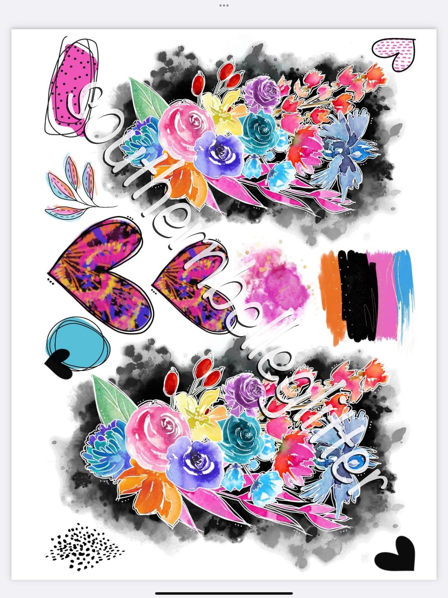 Glamour Tribe Bright Florals