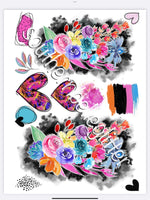 Load image into Gallery viewer, Glamour Tribe Bright Florals

