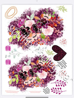Load image into Gallery viewer, Glamour Tribe Red Florals
