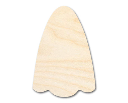 Unfinished Wood Sheet Ghost Shape | Craft Cutout | up to 46" DIY