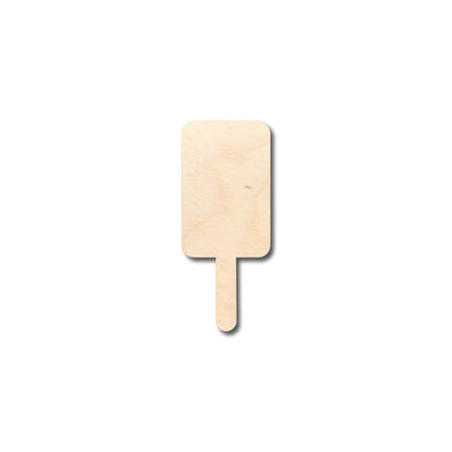 Unfinished Wood Popsicle Shape - Craft - up to 46" DIY