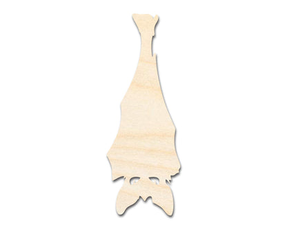 Unfinished Wood Hanging Bat Shape - Craft - up to 46"