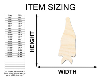 Unfinished Wood Hanging Bat Shape - Craft - up to 46"