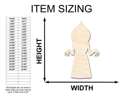 Unfinished Wood Flatwoods Monster Shape - Craft - up to 46"