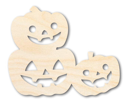 Unfinished Wood Pumpkin Stack Shape - Craft - up to 46"