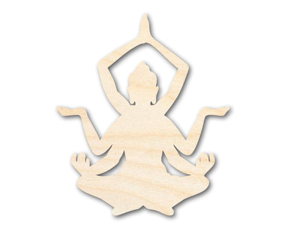 Unfinished Wood Mahadeva Shape - Craft - up to 46"