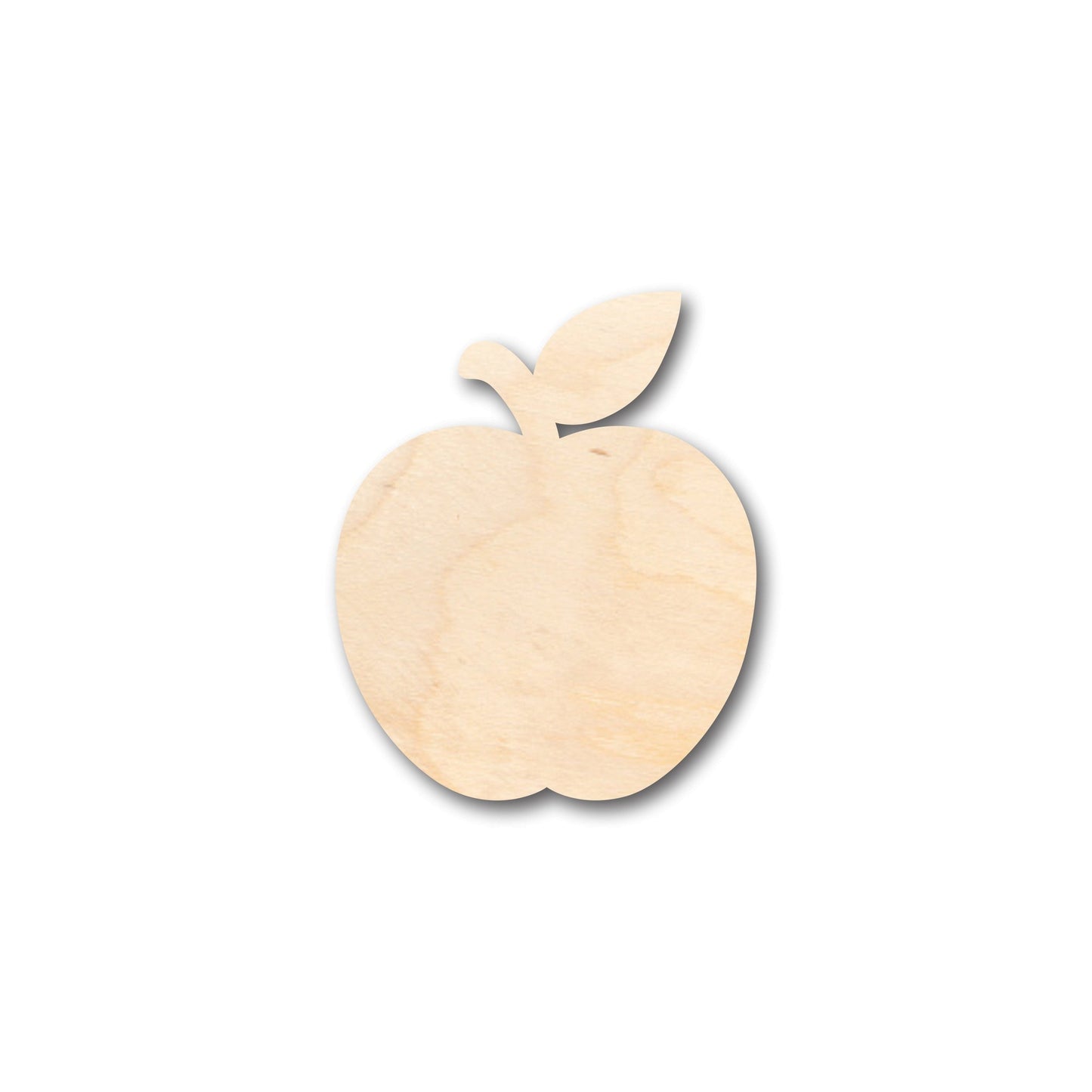 Unfinished Wood Peach Shape - Craft - up to 46" DIY