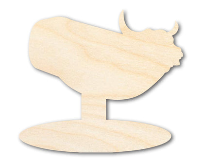 Unfinished Mechanical Bull Shape | DIY Craft Cutout | up to 46" DIY