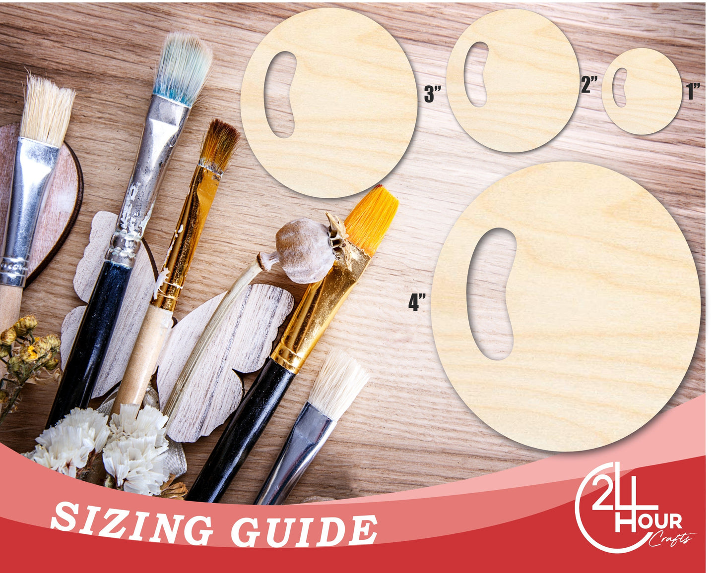 Unfinished Cute Bubble Shape | DIY Craft Cutout | up to 46" DIY