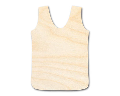 Unfinished Wood Hunting Vest Shape | DIY Craft Cutout | up to 46" DIY