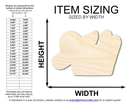 Unfinished Wood Beach Bag Shape | DIY Craft Cutout | up to 46" DIY