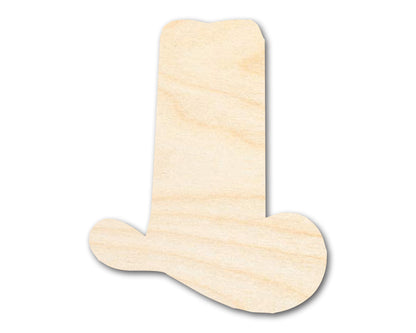 Unfinished Wood Comically Tall Cowboy Hat Shape | DIY Craft Cutout | up to 46" DIY