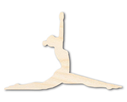 Unfinished Wood Yoga Monkey Pose Shape | DIY Craft Cutout | up to 46" DIY