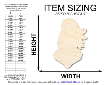 Unfinished Wood Knight Mascot Shape | DIY Craft Cutout | up to 46" DIY