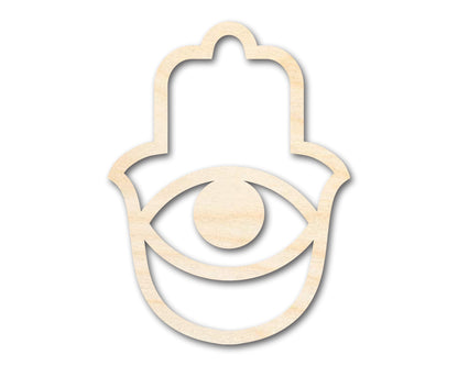 Unfinished Hamsa Eye Shape | DIY Craft Cutout | up to 46" DIY