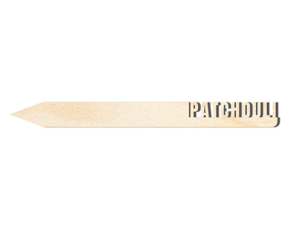 Unfinished Wood Patchouli Garden Stake | DIY Craft Cutout | up to 24" DIY