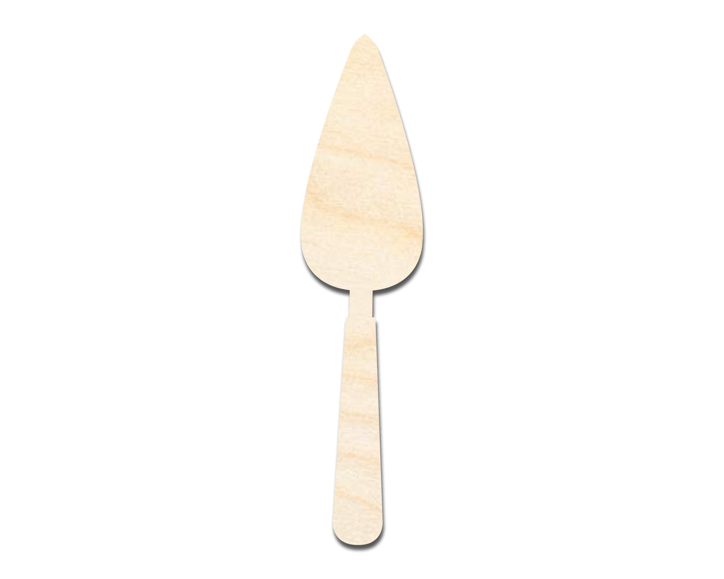 Unfinished Wood Cake Spatula Shape | DIY Craft Cutout | up to 46" DIY