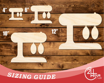 Unfinished Wood Large Mixer Shape | DIY Craft Cutout | up to 46" DIY