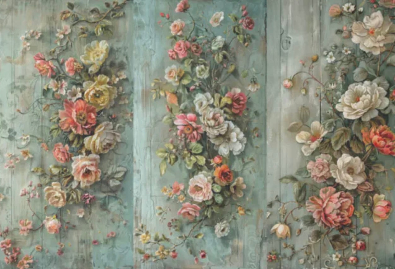 Floral Decoupage Paper Vol.1