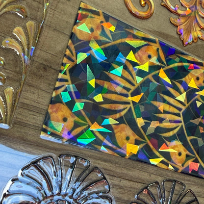 Cracked Holographic Art Deco II