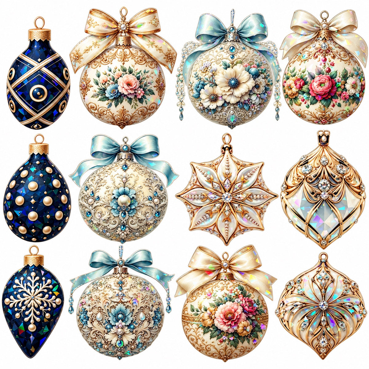 Vintage Christmas Ornament Collection