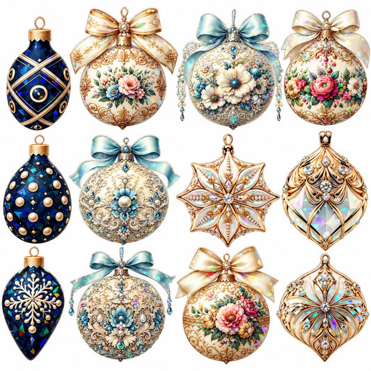 Vintage Christmas Ornament Collection
