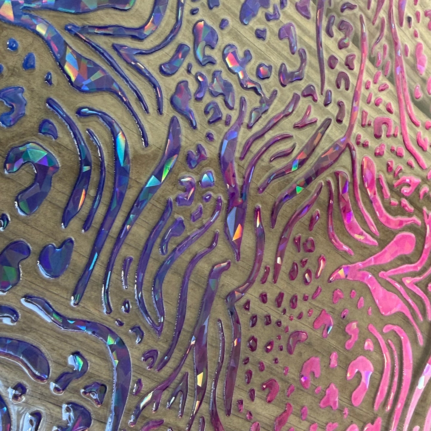Multi Colored Holographic Animal