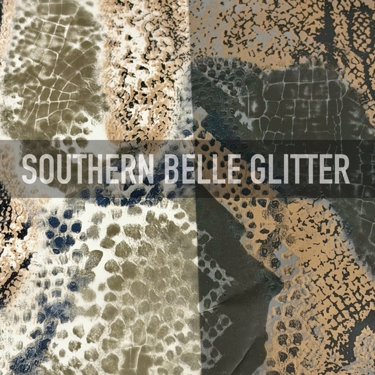 Glitter Python Desert Python β Southern Belle Glitter