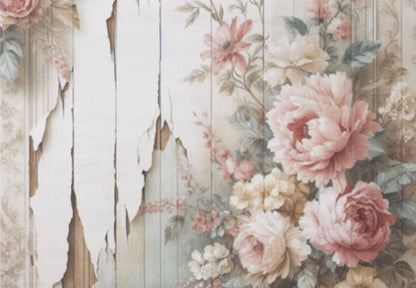 Floral Decoupage Paper Vol.1
