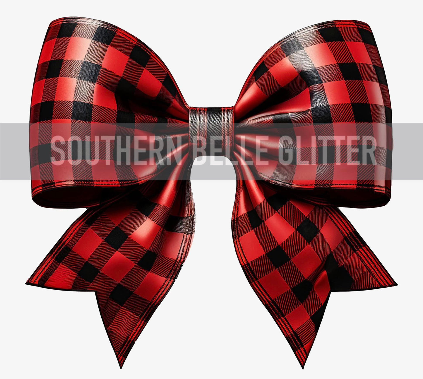 Buffalo Plaid Bow